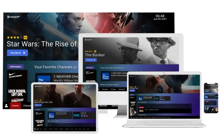 Pandora IPTV Apparaat Ondersteuning